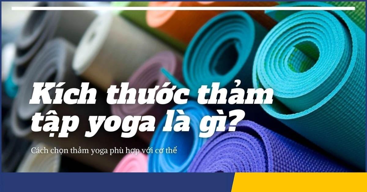 Kích thước thảm yoga