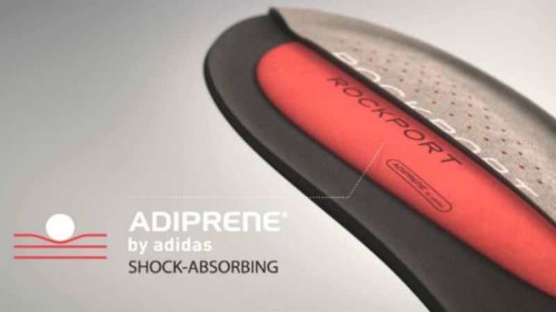 Adiprene nằm ở gót chân giúp hấp thụ lực tác dụng lên bàn chân