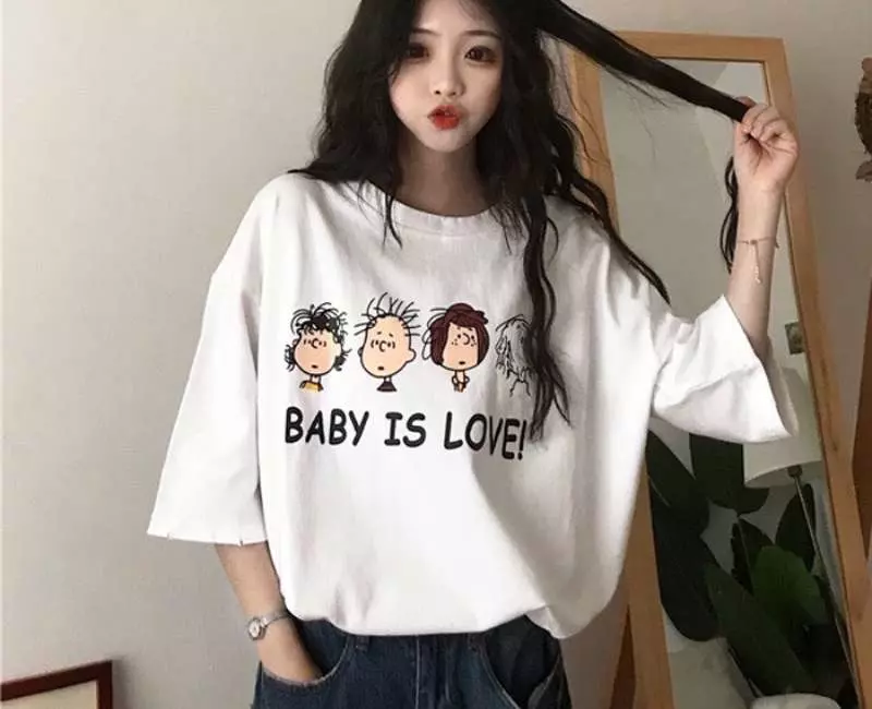Áo phông tay lỡ