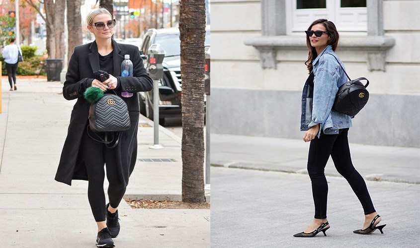 Backpack Gucci vừa có giá trị thẩm mỹ cao vừa dễ sử dụng trong thường ngày.