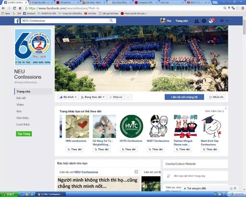 CF trên Facebook có thể đây là cụm viết tắt của Confession