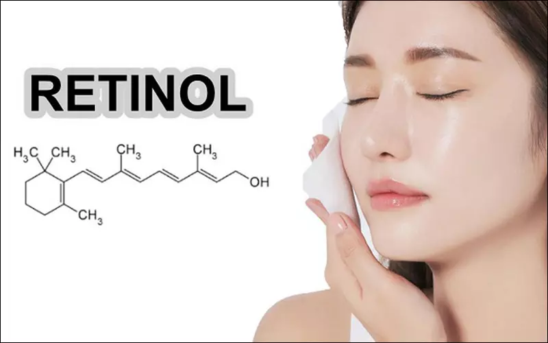 Chất retinol đã được các nhà khoa học chứng minh là có tác dụng kích thích sản sinh collagen