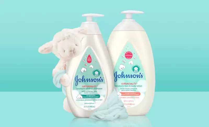 Tắm gội toàn thân Johnson's Baby Cotton Touch