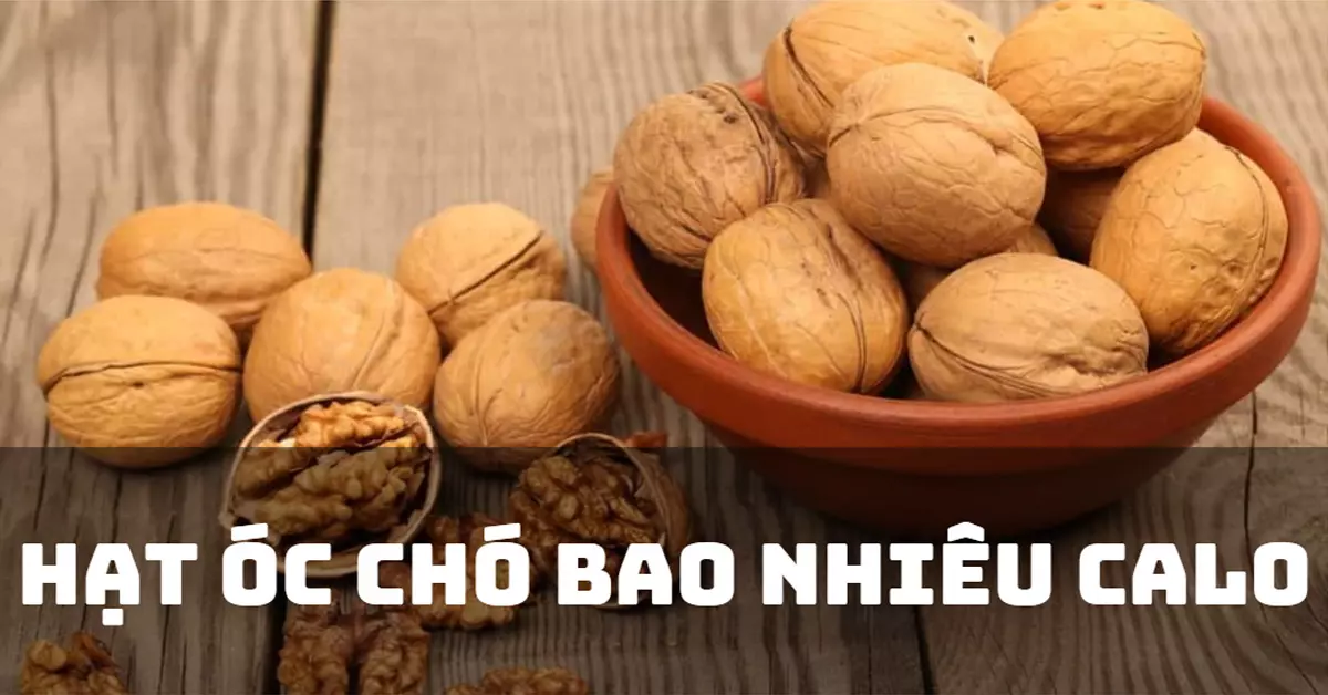 hạt óc chó bao nhiêu calo
