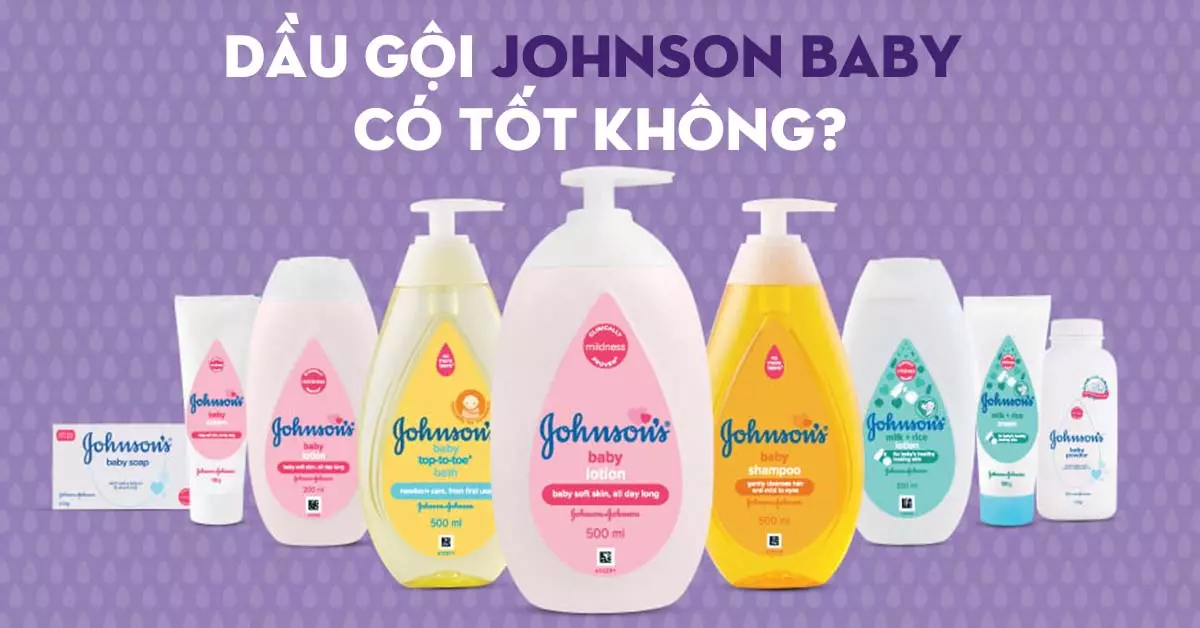 dầu gội johnson baby có tốt không