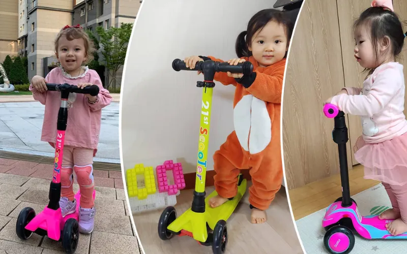 Khi nào nên cho bé sử dụng xe trượt scooter