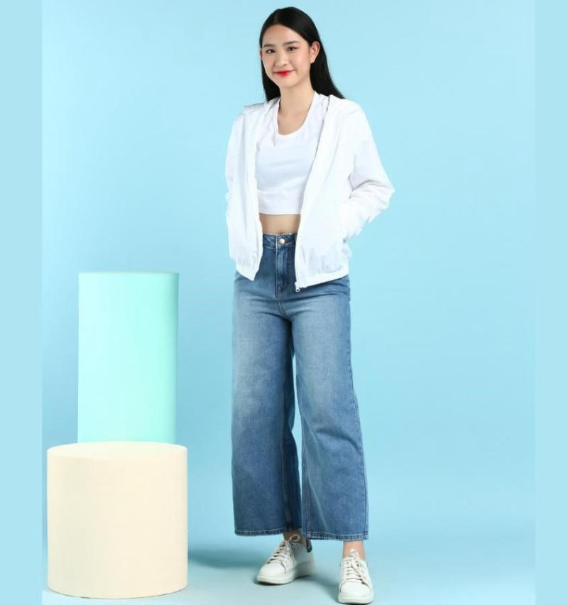 Chất liệu vải jeans rất tốt, không dễ bị giãn