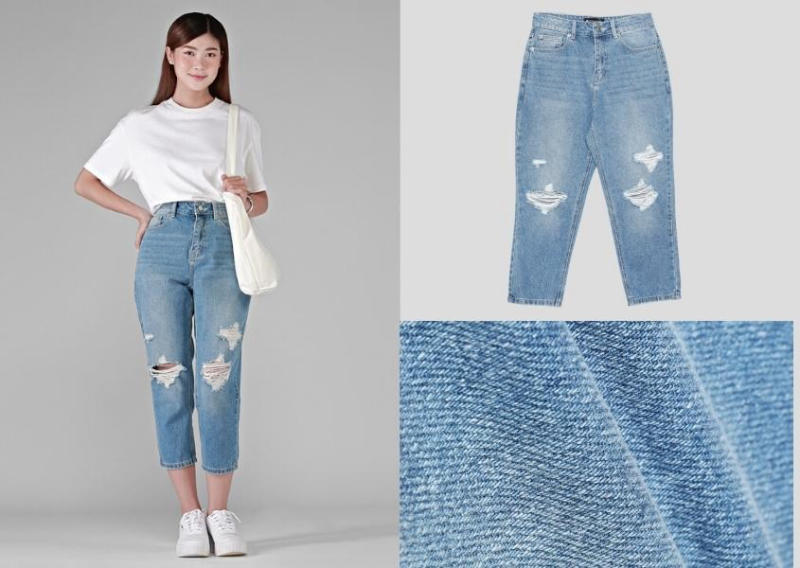 Thành phần cấu tạo nên jeans cotton là từ 100% sợi cotton