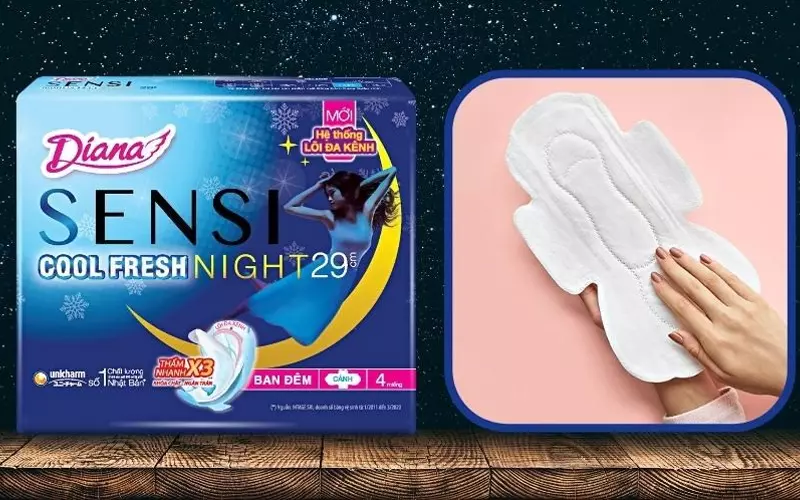 Băng vệ sinh ban đêm mang lại cho bạn cảm giác thoải mái