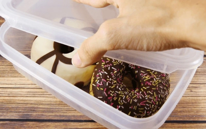 Cách bảo quản bánh donut qua đêm