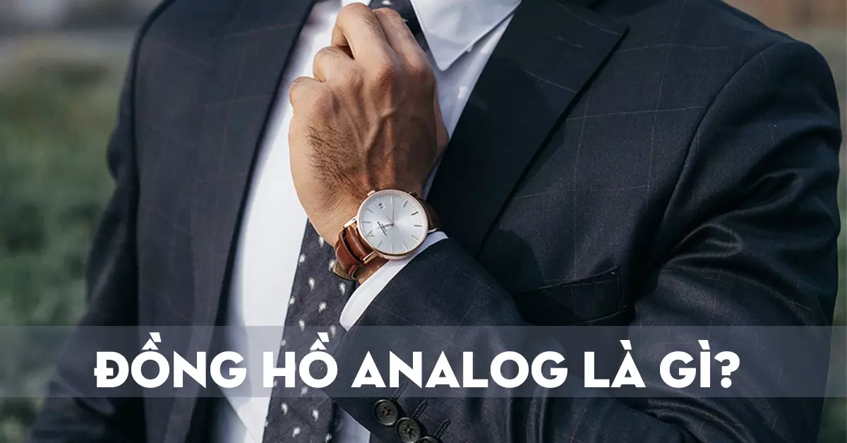 Đồng hồ analog là gì