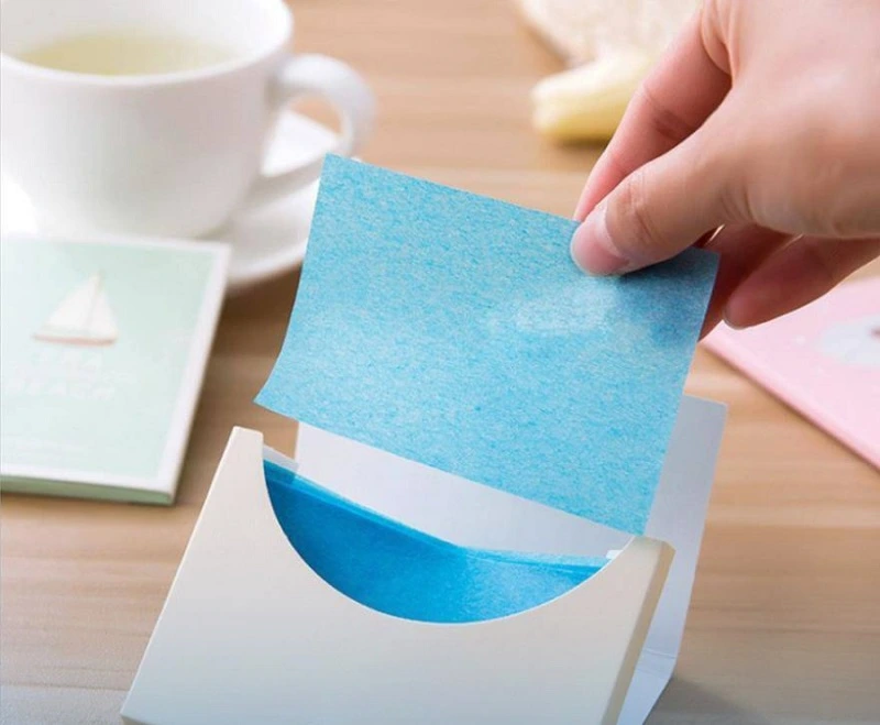 Không dùng lại giấy thấm dầu
