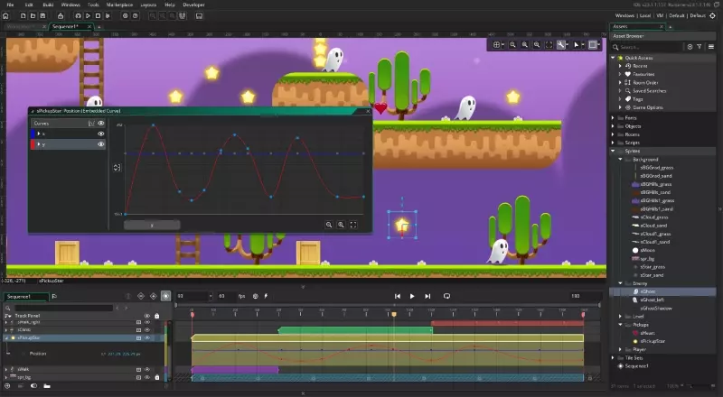 GameMaker Studio là phần mềm được phát triển cho việc thiết kế các tựa game đồ họa 2D