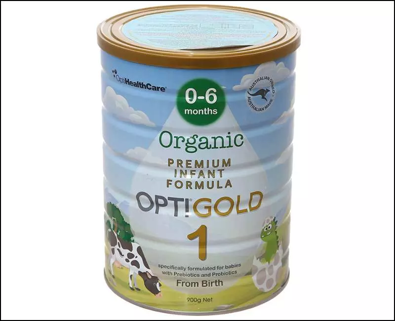 Optigold Organic Infant Formula giúp các bé khỏe mạnh hơn
