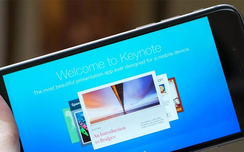 Keynote có thể điều khiển từ xa