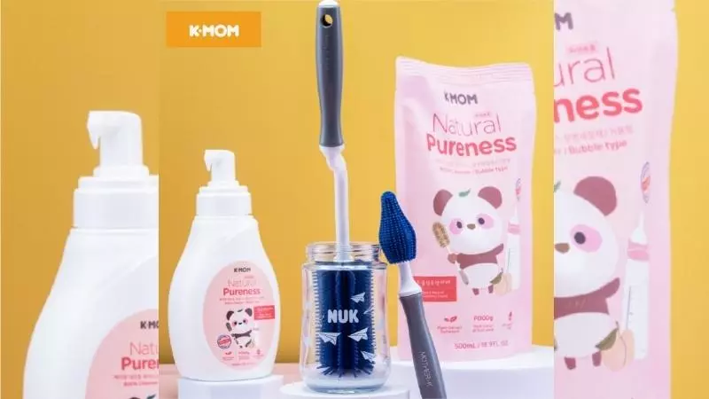 Tại sao bố mẹ nên dùng nước rửa bình sữa chuyên dụng?