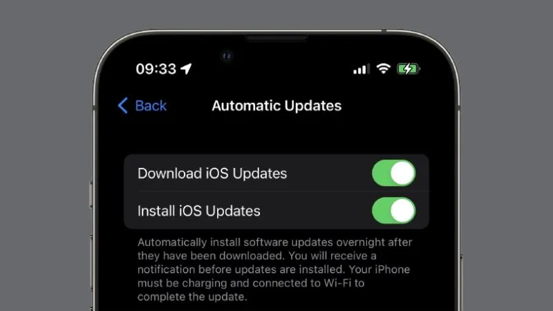 Cập nhật phần mềm cho iPhone để tránh gây lỗi