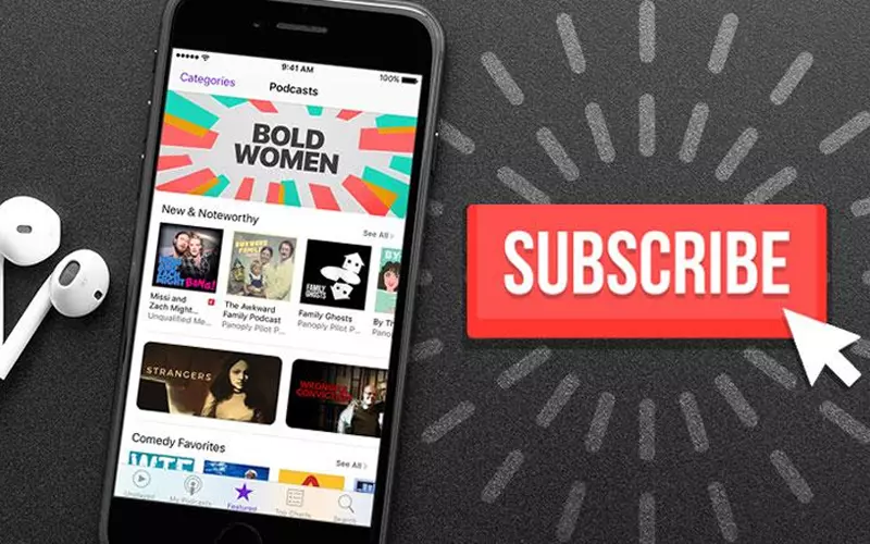 iTunes là trình phát Podcast nổi bật