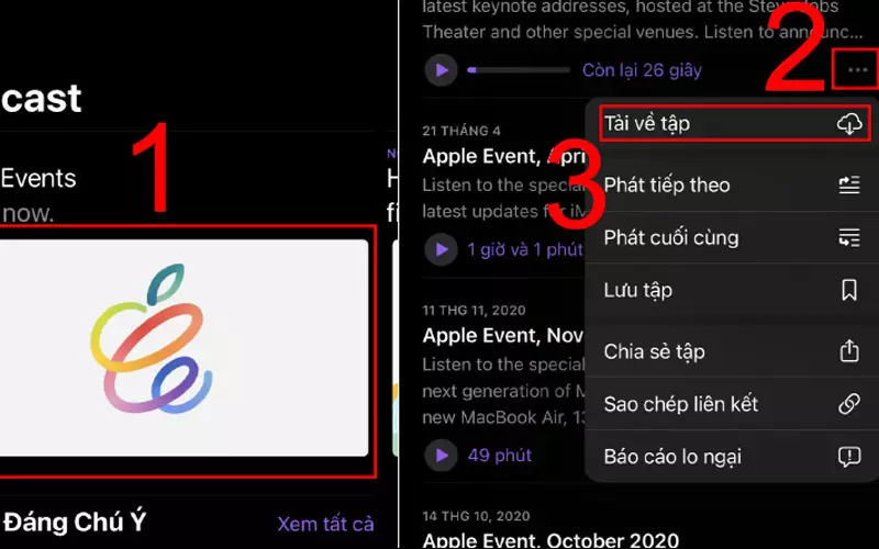 Cách download Podcast bằng iPhone vô cùng đơn giản