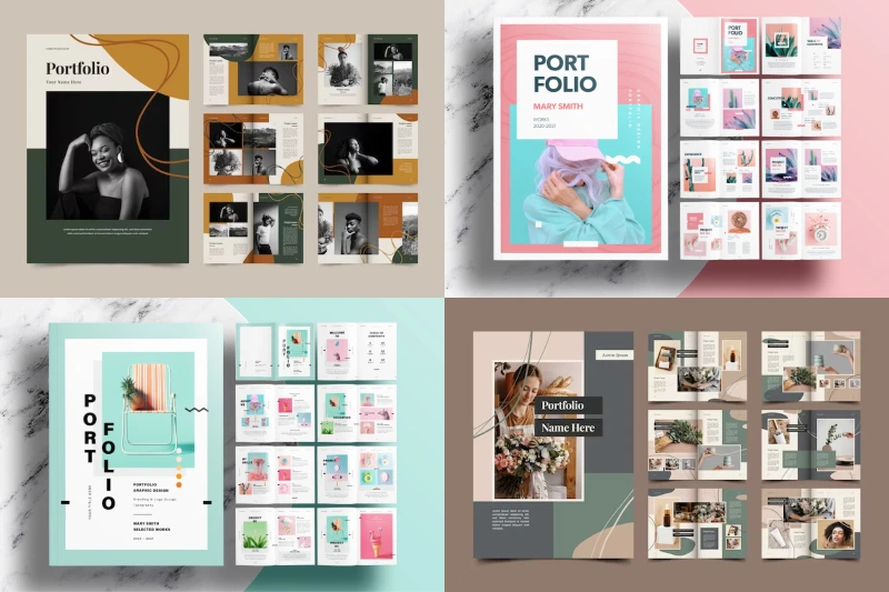 Tham khảo các mẫu portfolio trực tuyến