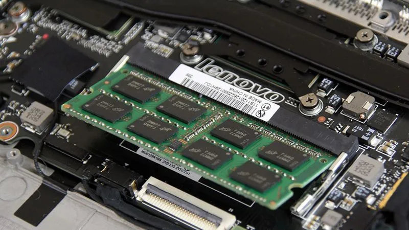 Loại RAM laptop sử dụng