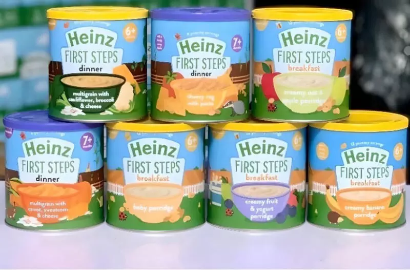 Bột ăn dặm Heinz