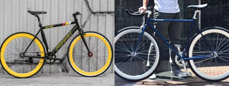 Có 2 loại xe đạp Fixed Gear cơ bản là Fixed Gear đạp ngược pedal để dừng xe và Fixed Gear đạp ngược pedal để đi ngược.