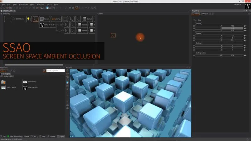Đây là phân nhánh Ambient Occlusion đầu tiên và được sử dụng phổ biến nhất