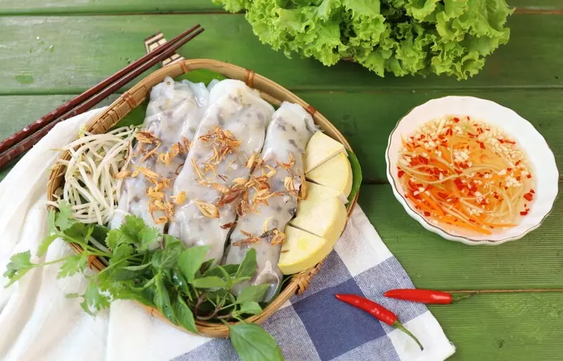 Lượng calo trong bánh cuốn khá lớn