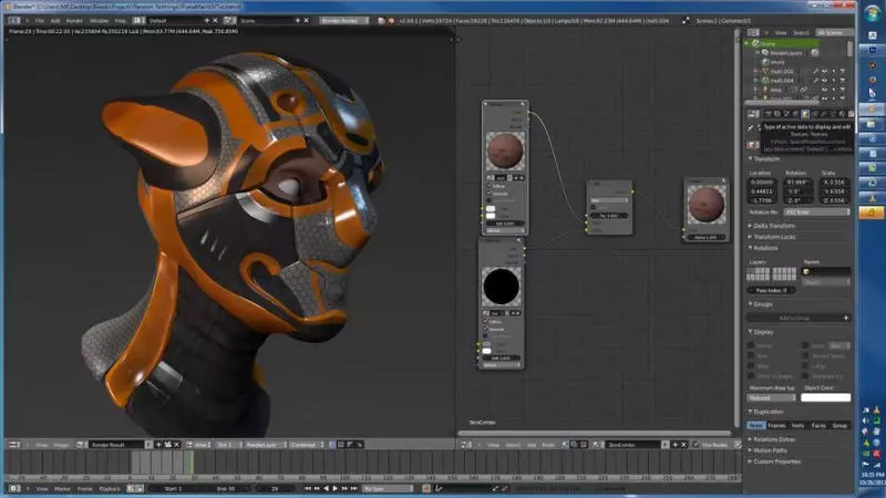 Blender là phần mềm thiết kế đồ họa 3D