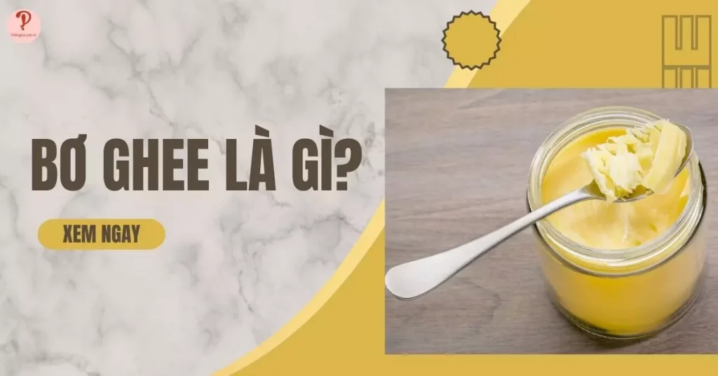 bơ ghee là gì