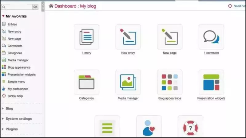 Dotclear là ứng dụng nguồn mở xuất bản blog