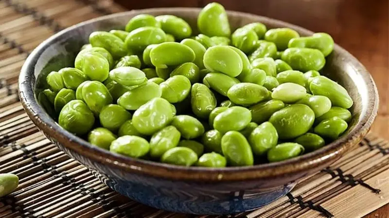 Trong Edamame có chứa nhiều folate giúp ngăn chặn homocysteine ảnh hưởng không tốt đến tâm trạng của con người