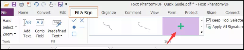 Cho phép bạn tạo chữ ký cho tài liệu PDF đơn giản và nhanh chóng