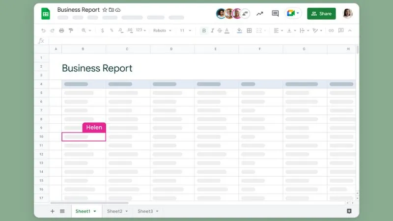 Google Sheets còn gọi là Google trang tính
