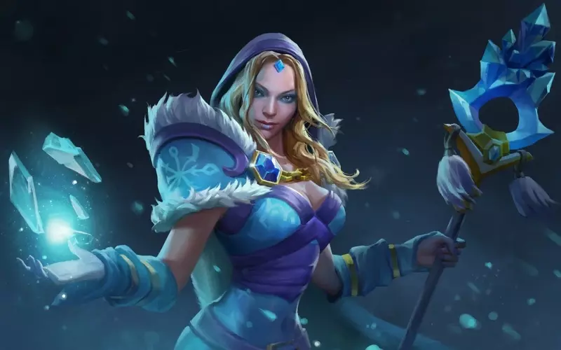 Crystal Maiden có khả năng hồi năng lượng vượt trội