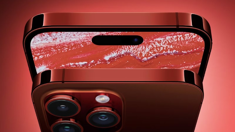 iPhone 15 Pro Max với phiên bản màu đỏ thẫm đầy ấn tượng