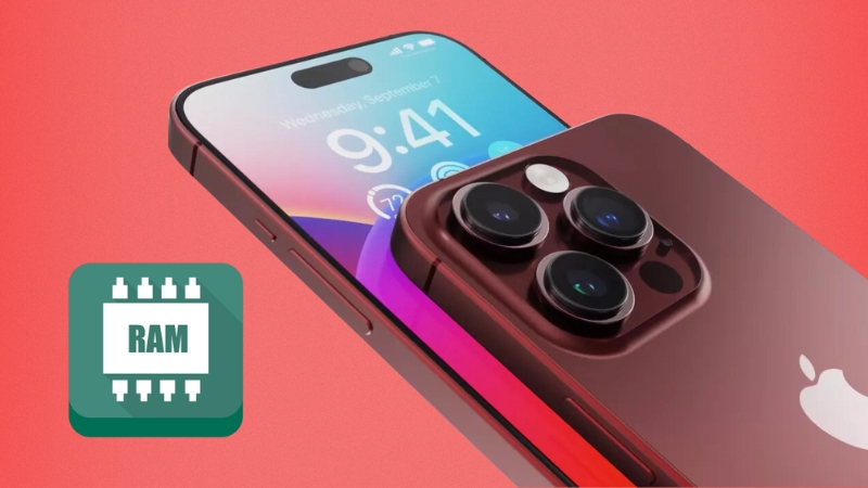 Dung lượng RAM sẽ được nâng cấp trên iPhone 15