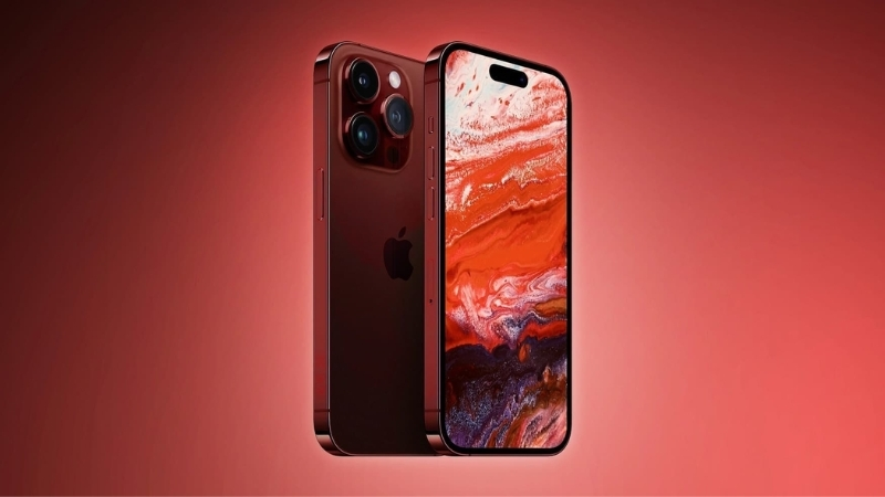 iPhone 15 Pro Max sẽ sở hữu màu đỏ rượu vang độc đáo