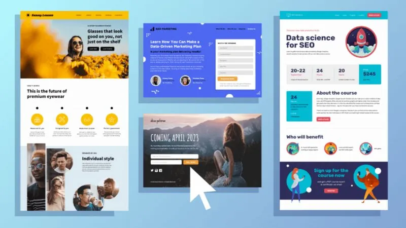 Landing Page tham khảo