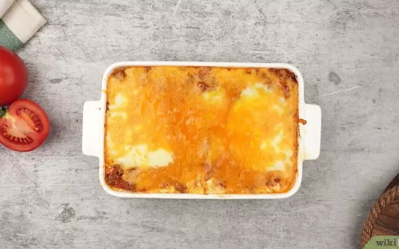 Bước 5: Nướng Lasagna