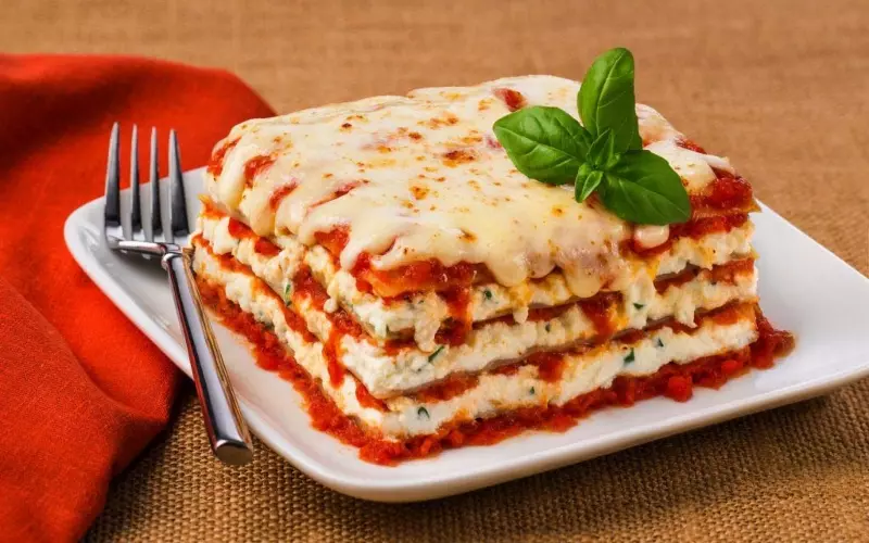 Biến tấu món Lasagna với sốt phô mai ricotta