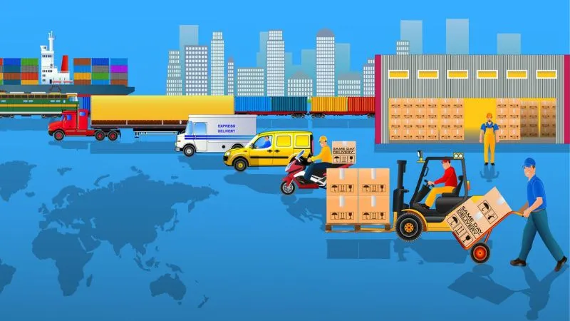 Các hoạt động cụ thể trong ngành Logistics