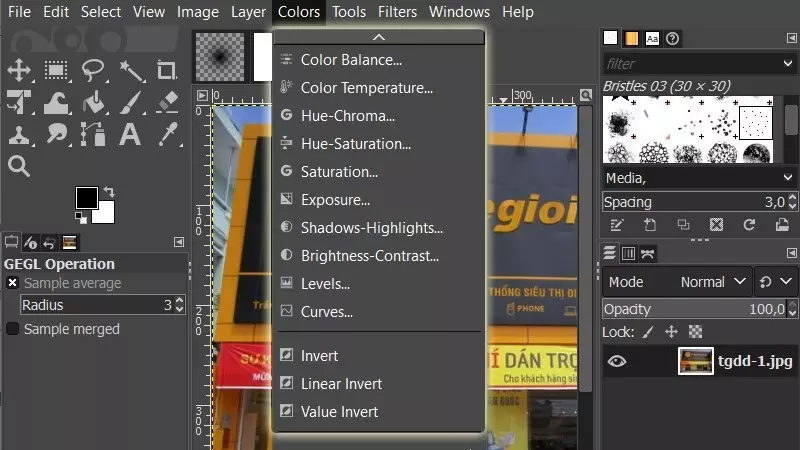Phần mềm GIMP thay thế cho Adobe Photoshop