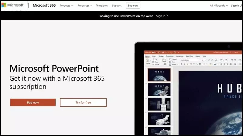 Powerpoint cung cấp các tính năng để tạo các bài thuyết trình động