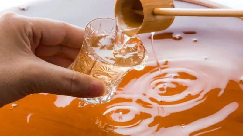 Nồng độ cồn của rượu được điều chỉnh bằng thời gian đun