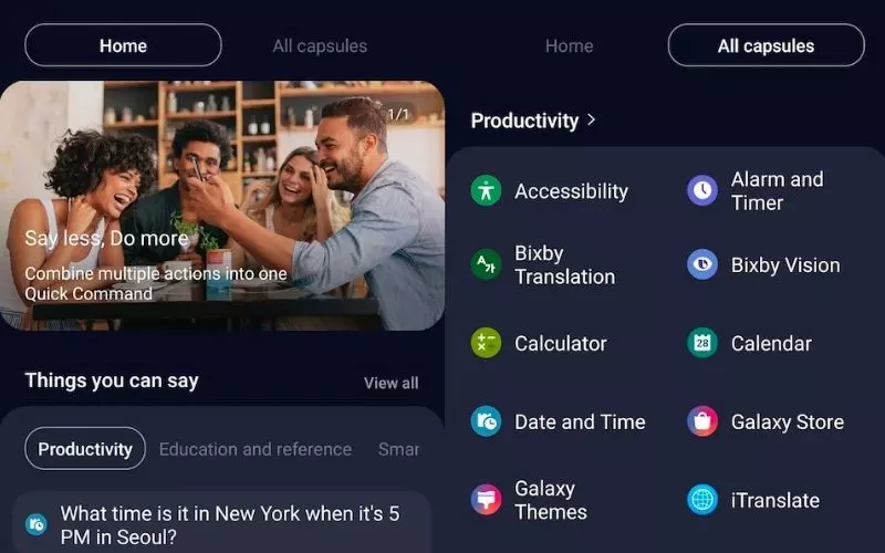 Cách kích hoạt và sử dụng Bixby Home