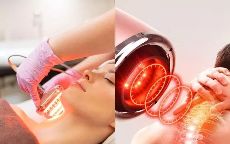 Tia hồng ngoại có khả năng giúp điều trị mụn, làm dịu vết bỏng