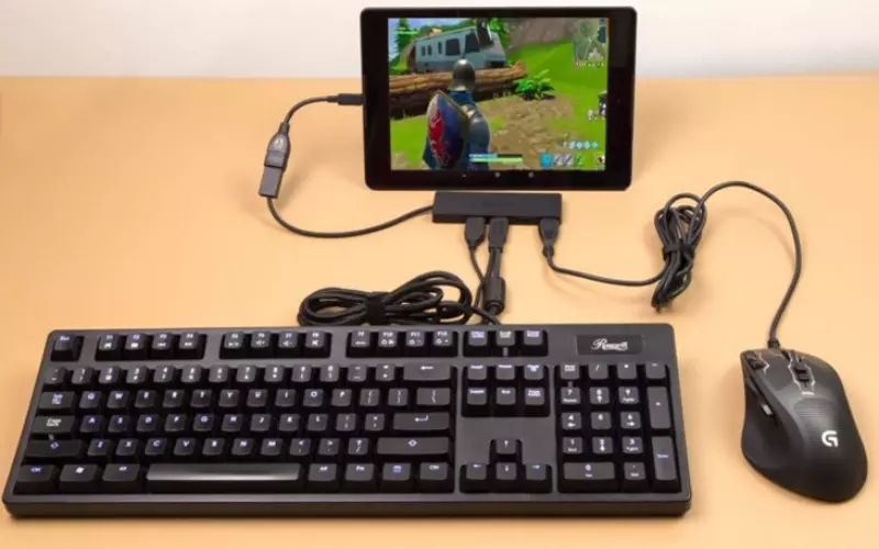 USB OTG giúp điều khiển Android bằng bàn phím và chuột