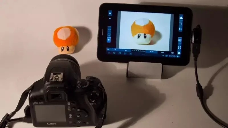 USB OTG giúp điều khiển máy ảnh DSLR của bạn
